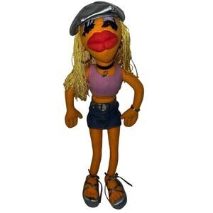Janice The Muppet Show Sababa Toys 18" Plush Doll Jim Henson Vintage 2004